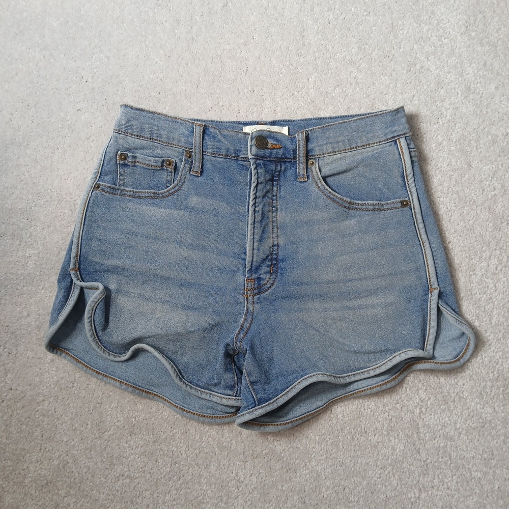 Jessica Simpson Womens Size 27 Denim Shorts Infinate High Waist Shorts